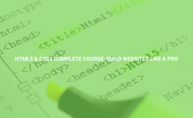 HTML5 & CSS3 Complete Course: Build Websites Like A Pro | Alpha Academy
