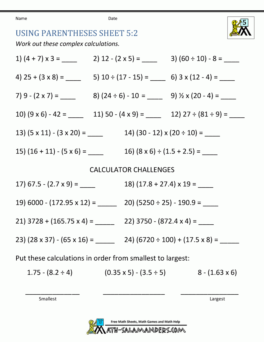 christmas bidmas worksheet alphabetworksheetsfreecom