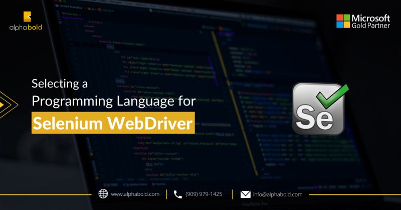 Selecting A Programming Language For Selenium Webdriver - Artistic HD Dark Illustrations | Free Download