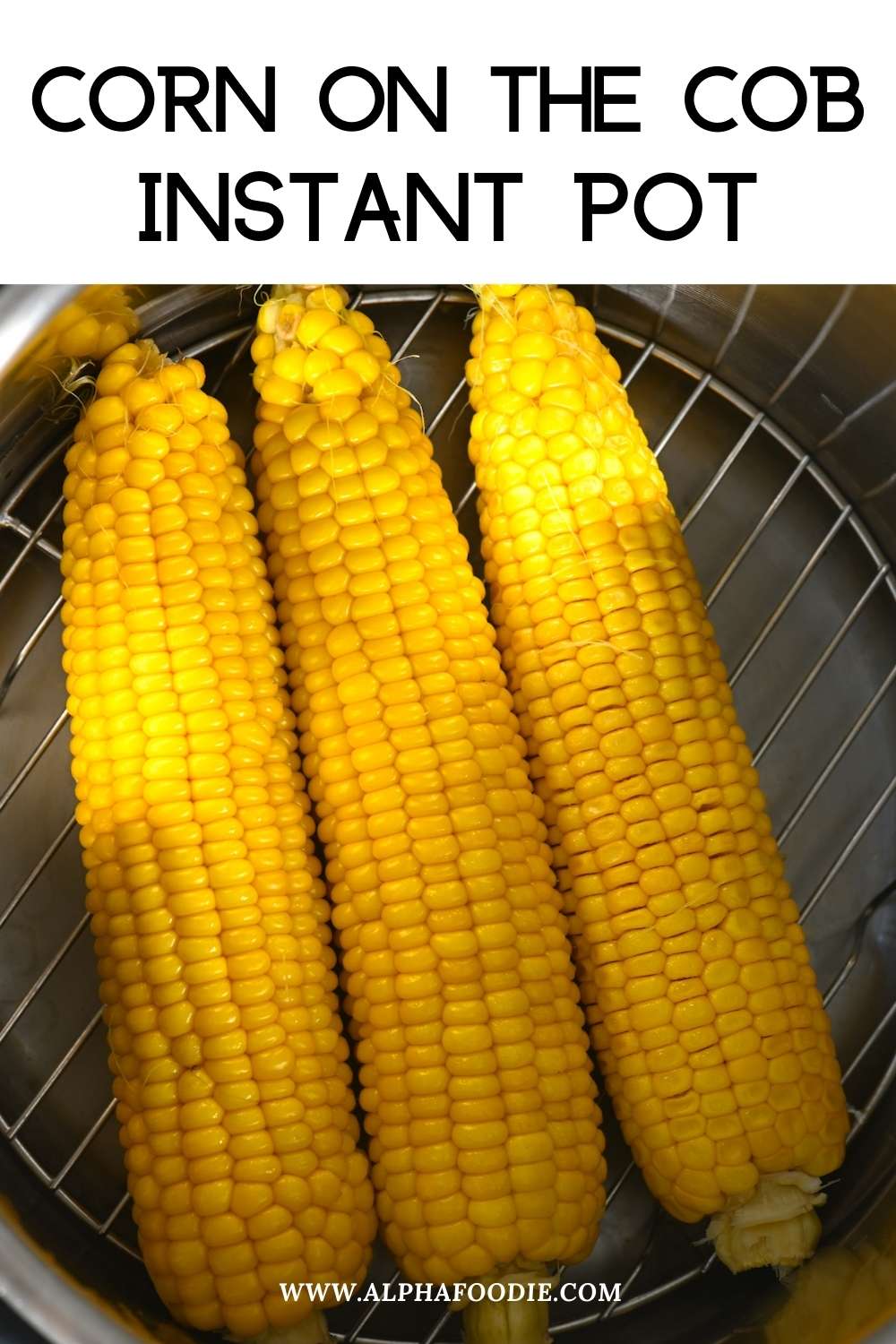 Instant pot corn on the cob