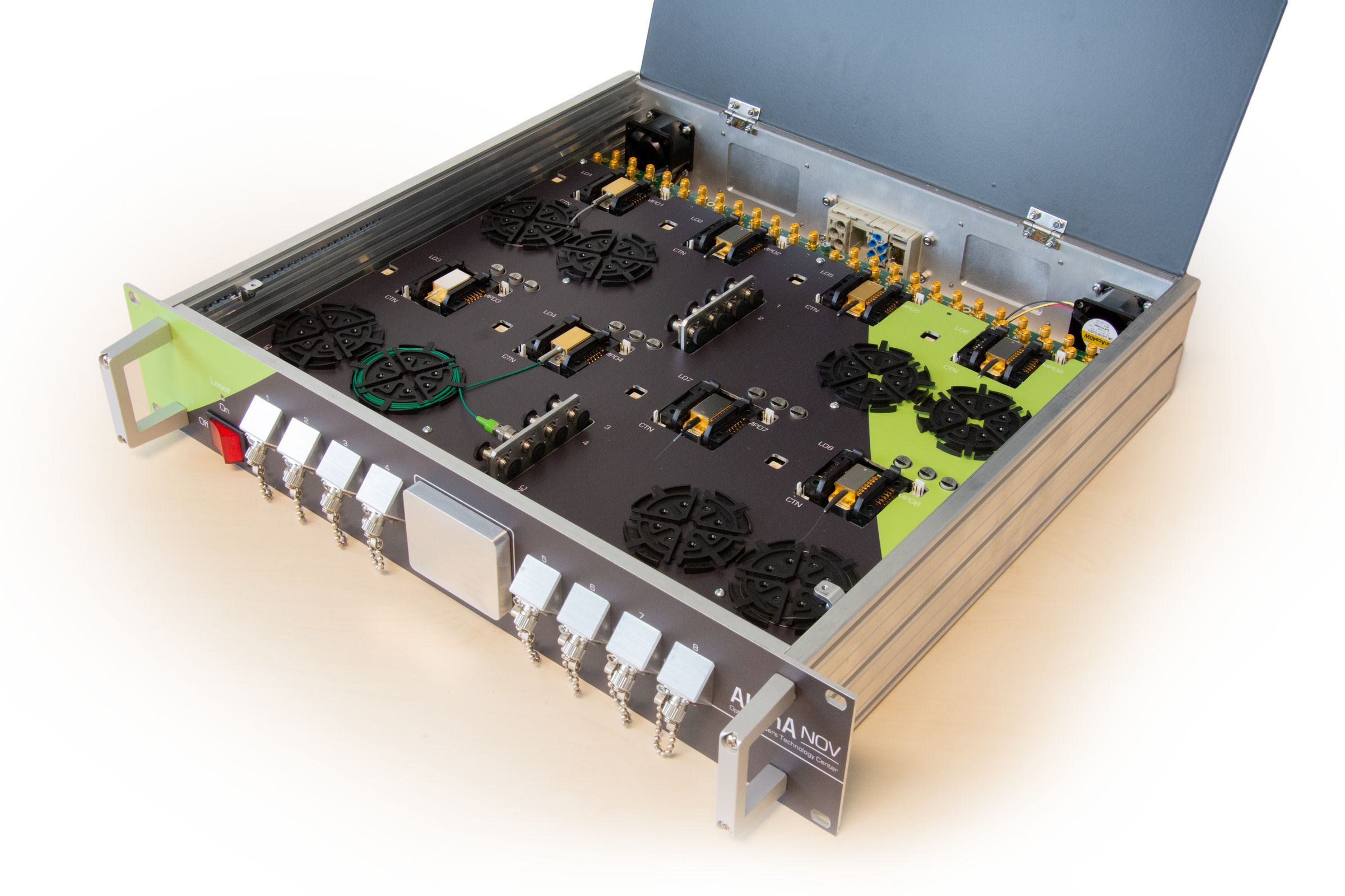 Multi Channel Laser Diode Driver Cw Or Pulsed Up To 8