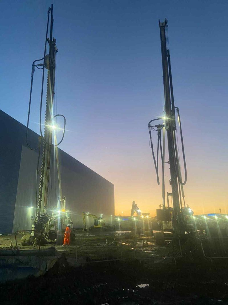 Piling Contractors London Alpha Piling - Abstract Background Collection - Full HD Quality