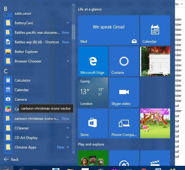 start menu folder3