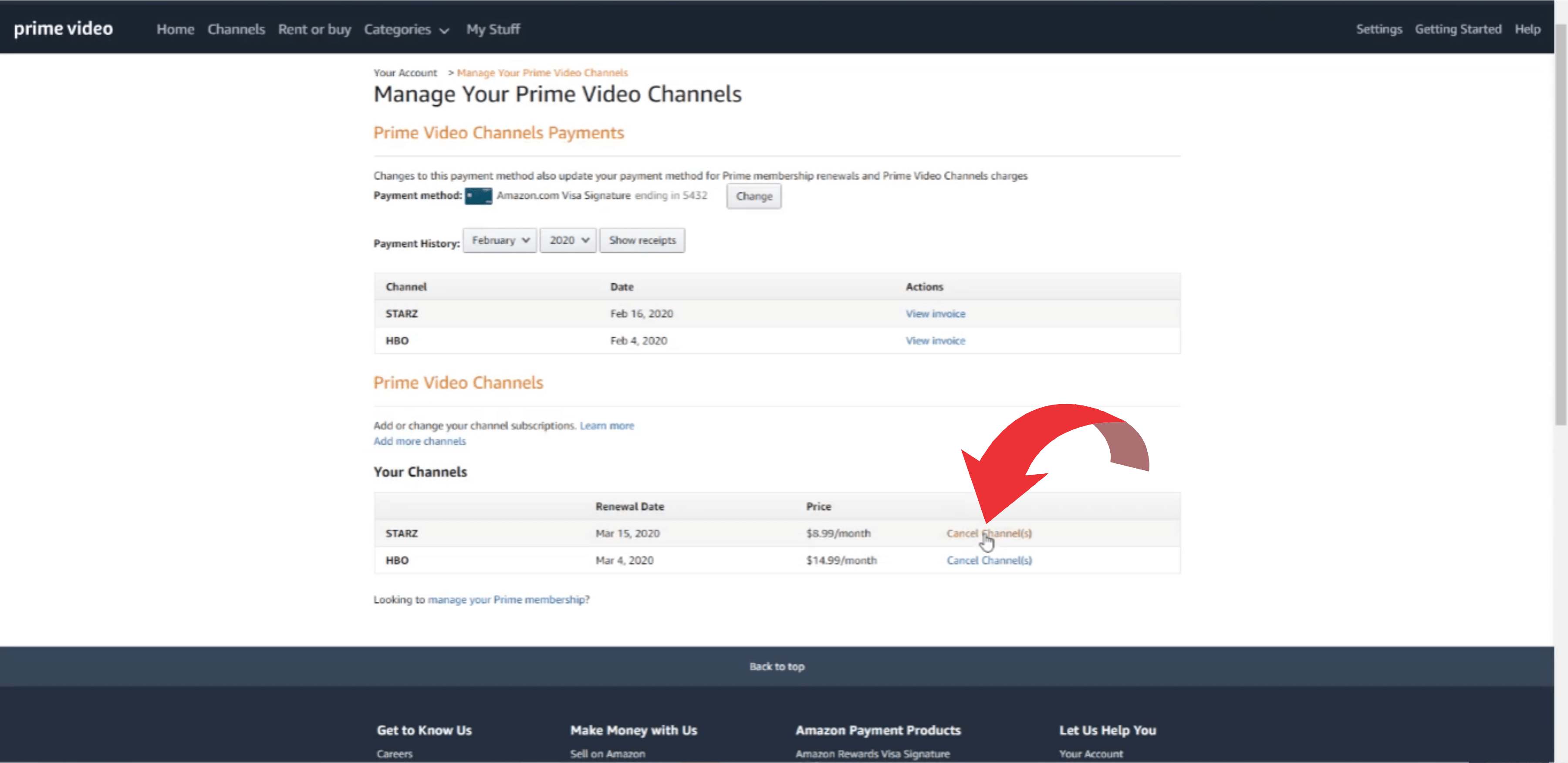 Amazon Channels How To Cancel My Prime Membership Pause Prime