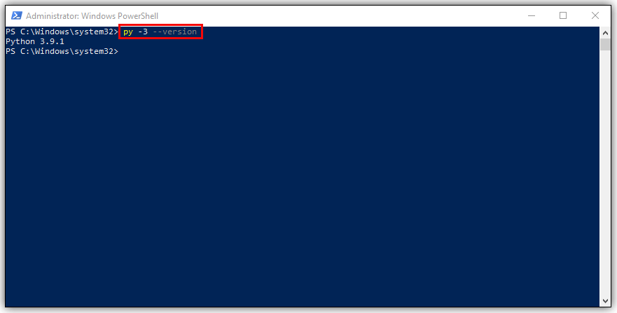 使用终端检查Python是否安装正确。命令行“python3 –version”适用于 macOS/Linux,但在 Windows 上则需要行“py -3 –version”。