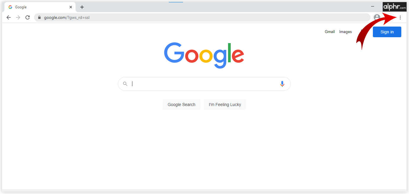 单击右上角的三个点图标。