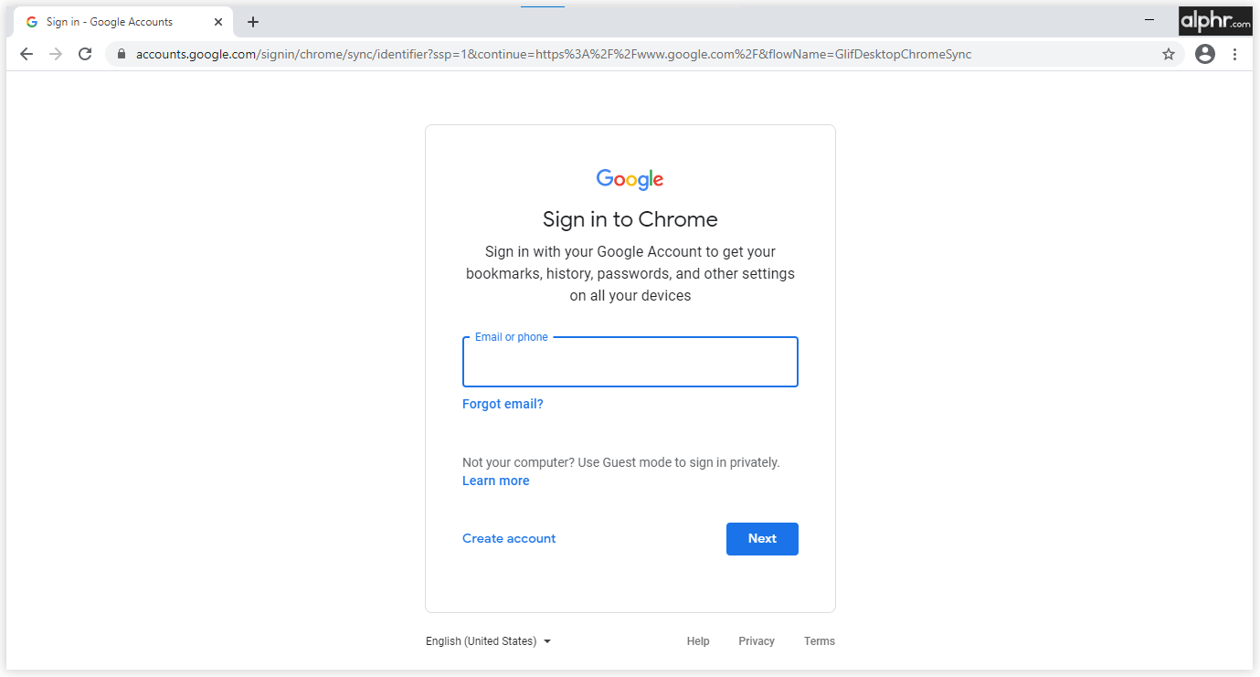 如有必要,请登录有效的 Google 帐户。