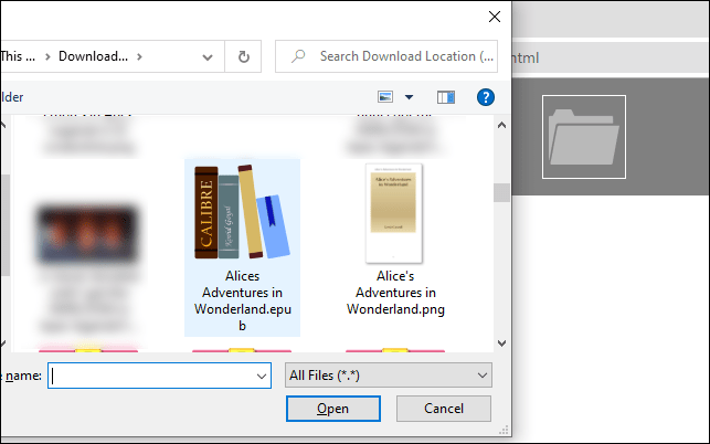 How To Open Epub Files Screenshot 22 17 