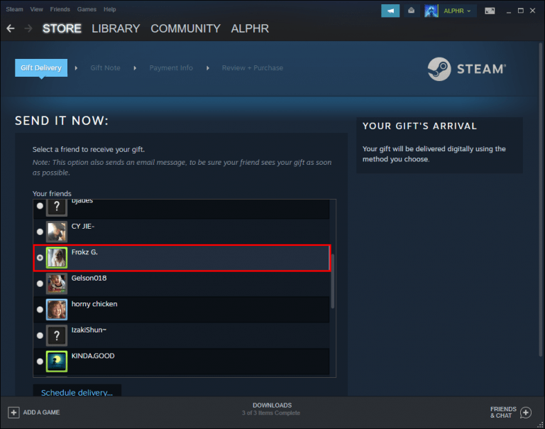 How To Gift A Steam Game 5 11 768x604 