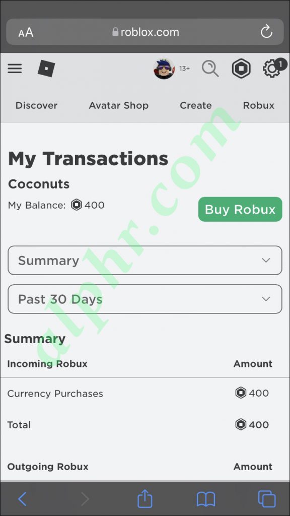 How To View Purchase History In Roblox IMG 7183 576x1024 