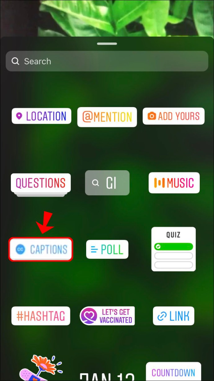 Jak dodawać podpisy do historii na Instagramie Instagram add captions 1 1