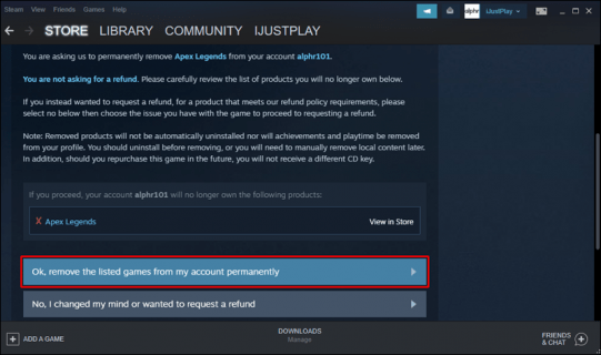 How To Remove Or Hide A Game From Steam Steam4 541x320 