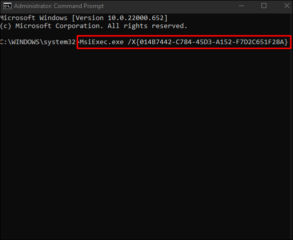 粘贴您之前复制的值，然后按“Enter”。