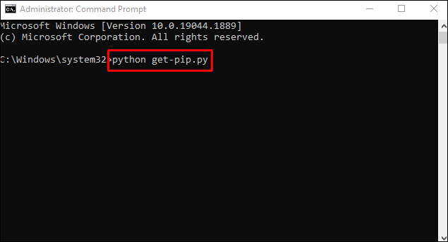How to Install PIP(Python) on a Windows PC