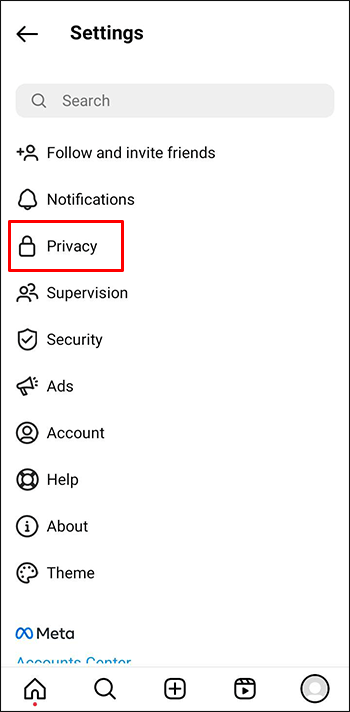 Jak ukryć następującą listę na Instagramie Android privacy