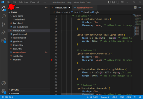 How to Open the Merge Editor in VS Code