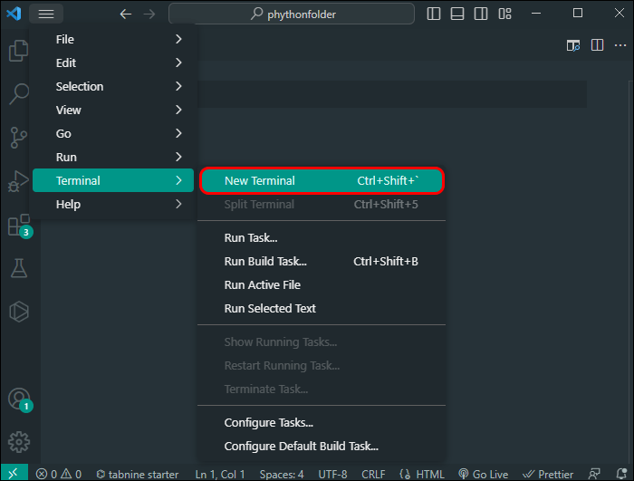 How to Run an HTML File in VS Code