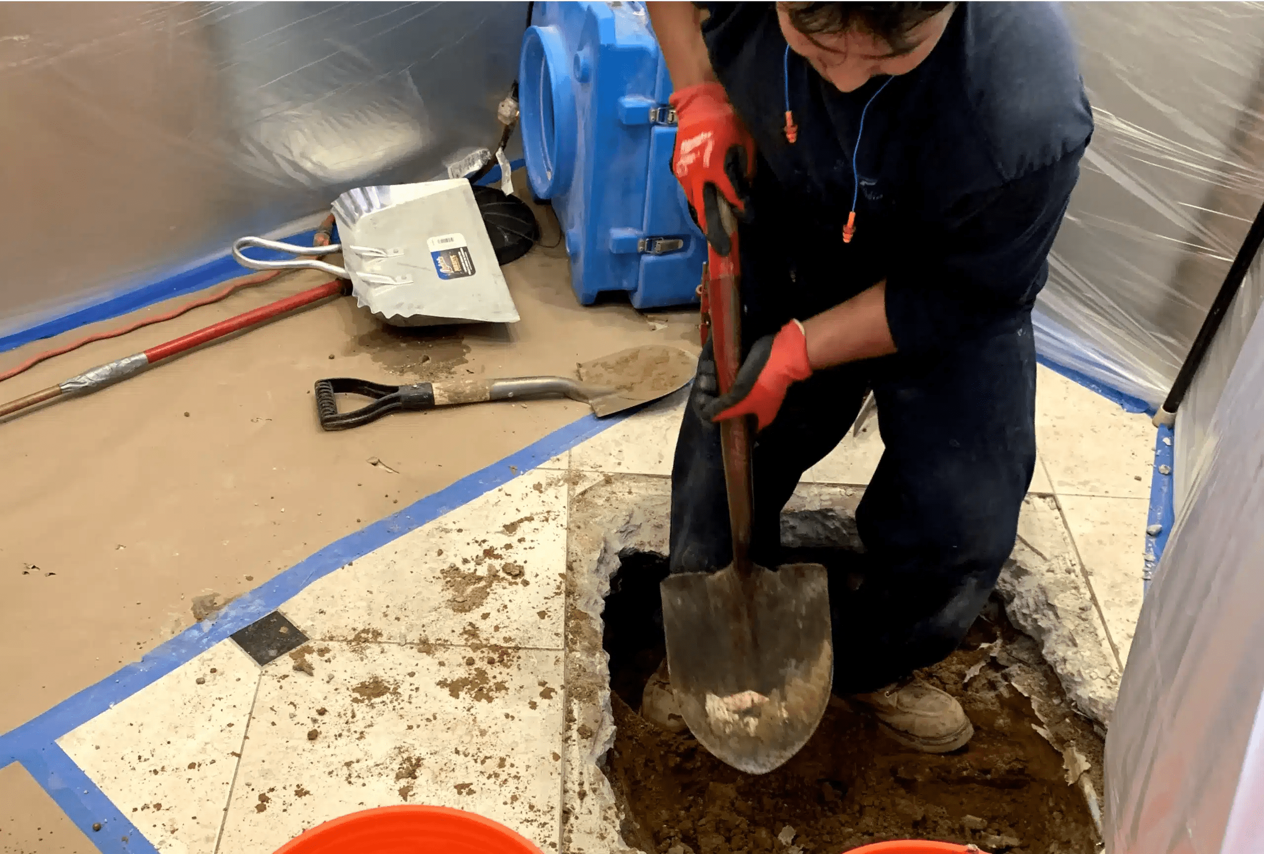 How to know if you have a slab leak