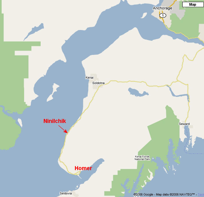 Ninilchik Ak Map At Lucas Oshanassy Blog Map Ninilchik Road 