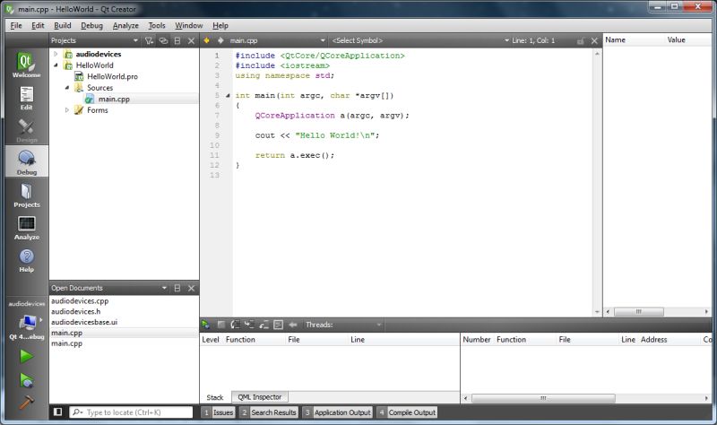 C Qt Creator Debugger Shows Nonsensical Values For Expression - Retina Minimal Backgrounds for Desktop