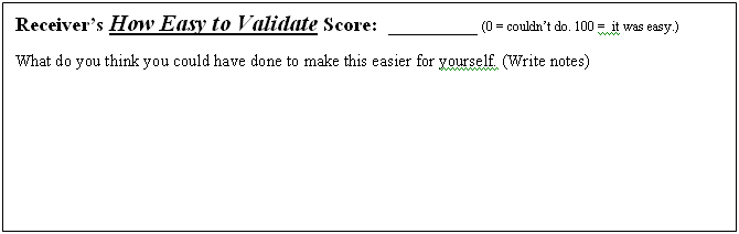 Scorevalidate