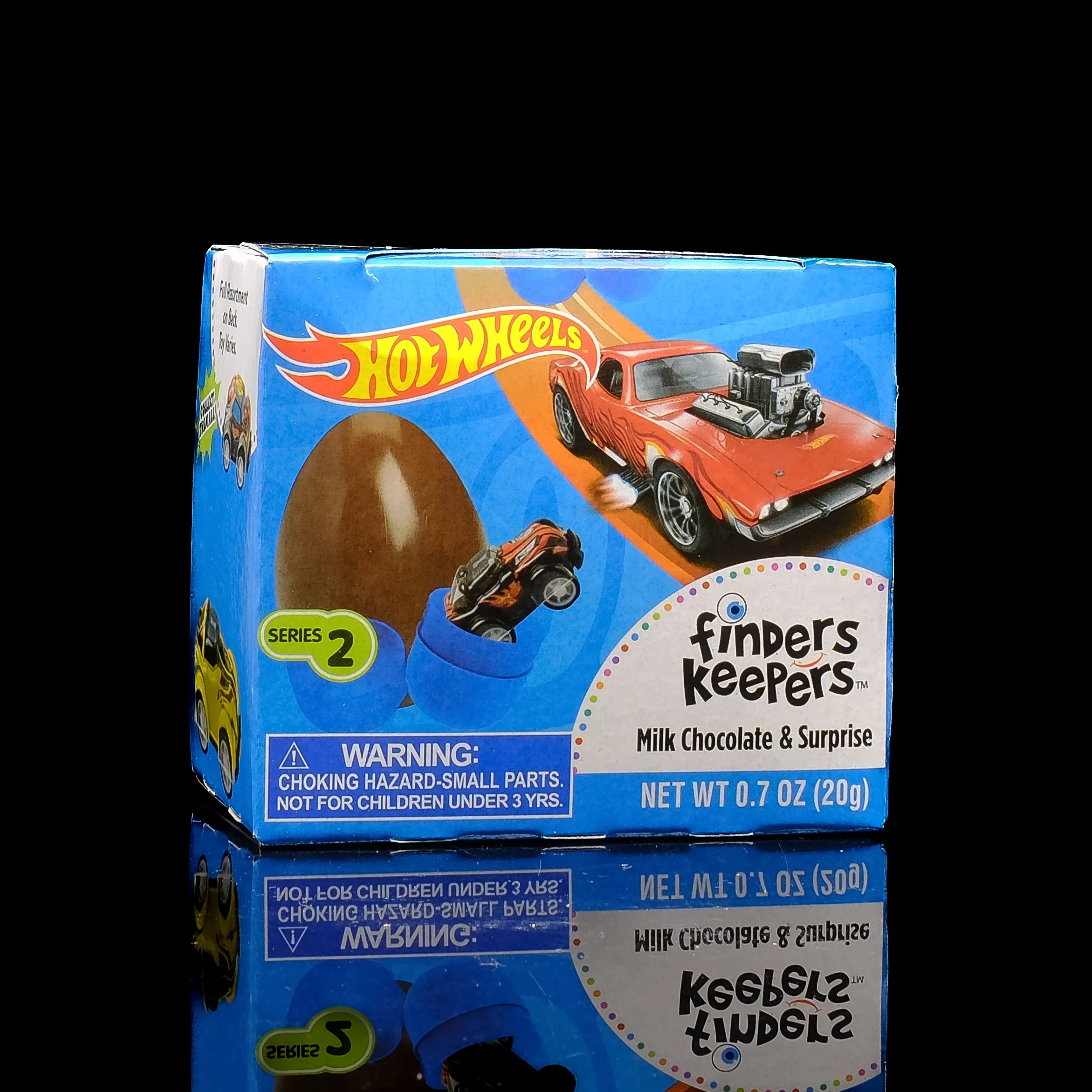 Hot Wheels Finders Keepers Milk Chocolate Surprise With Toy Car
