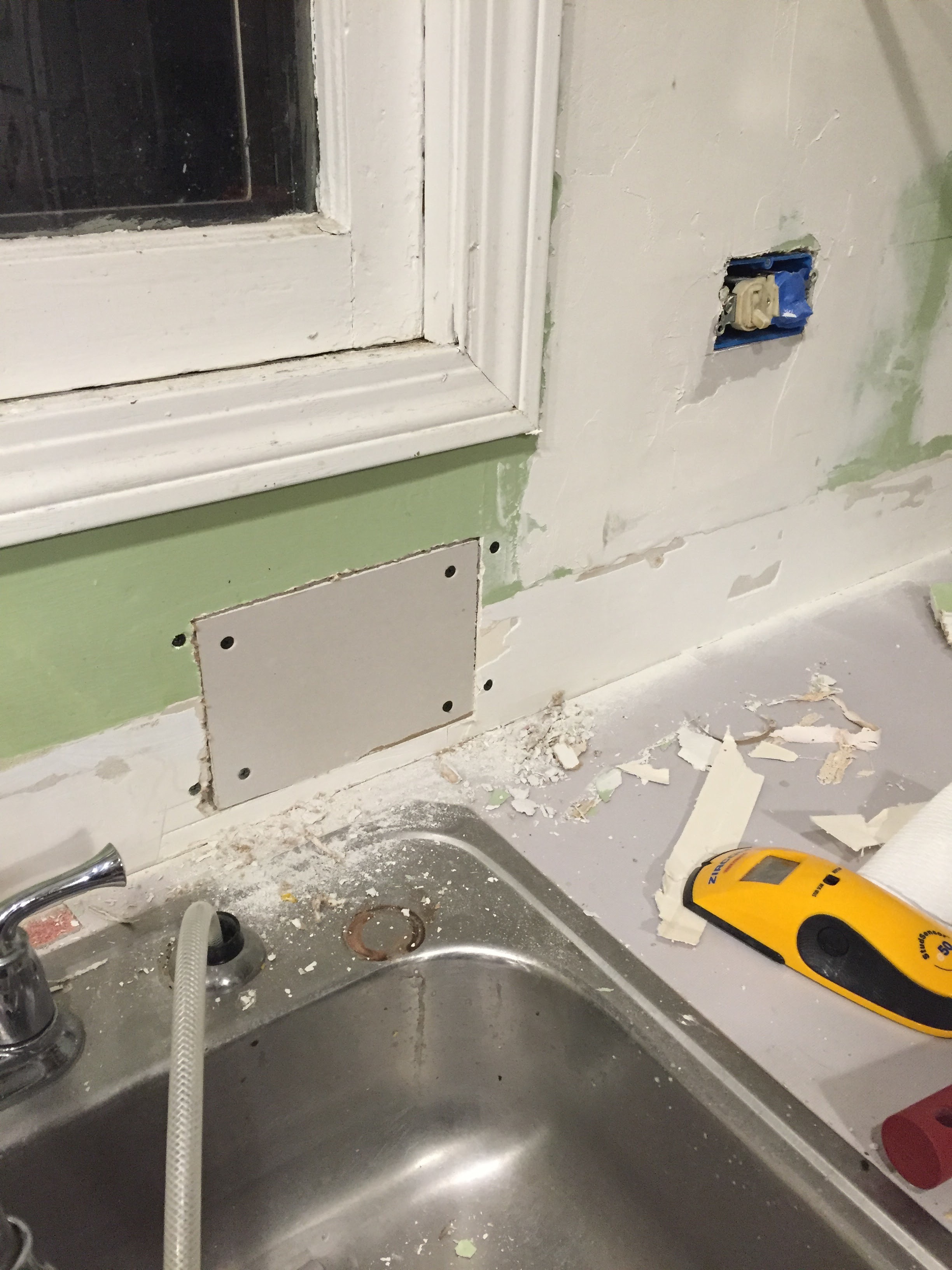 When Surprises Lurk Behind Your Laminate Backsplash Always Making Things