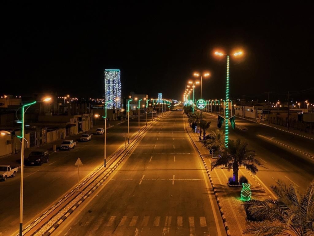 صور.. 15 ألف علم و914 مجسماً.. الشرقية تتزين لليوم الوطني الـ 95