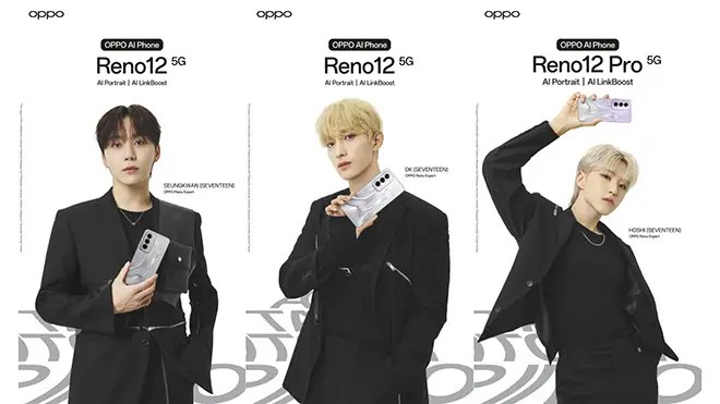 OPPO Unveils the All-New OPPO Reno12 Series 5G with Breakthrough GenAI Features, Presented by Reno Experts BSS (SEVENTEEN)