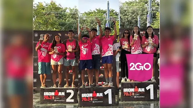 2GO Triathlon Team Dominates IRONMAN Philippines in Lapu-Lapu