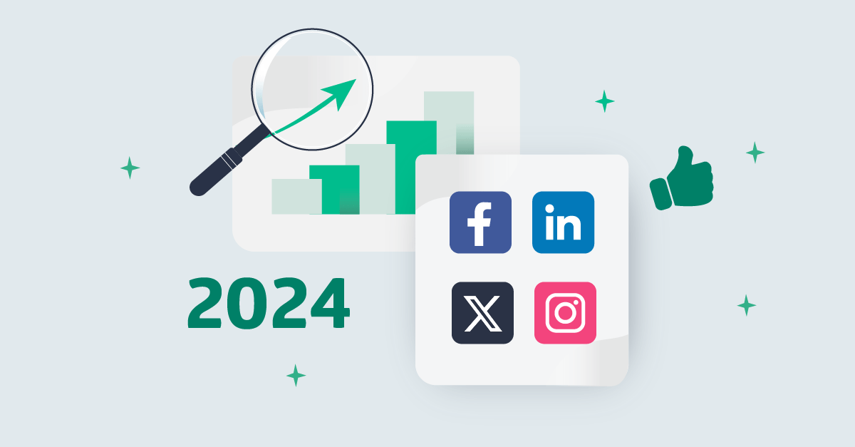 Social Media Statistics Of 2023 And Trends For 2024 - Sunset Background Collection - Mobile Quality