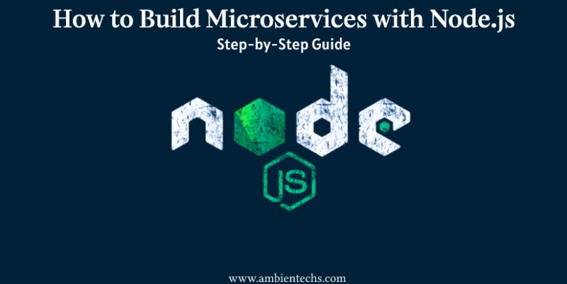 Step By Step Guide To Create Microservices With Node Js - Premium Nature Illustration Gallery - High Resolution