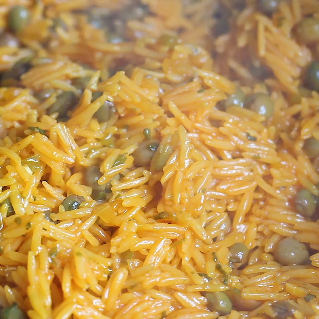 My mom's puerto rican rice & beans! Mom S Authentic Puerto Rican Rice And Beans Ambitious Kitchen