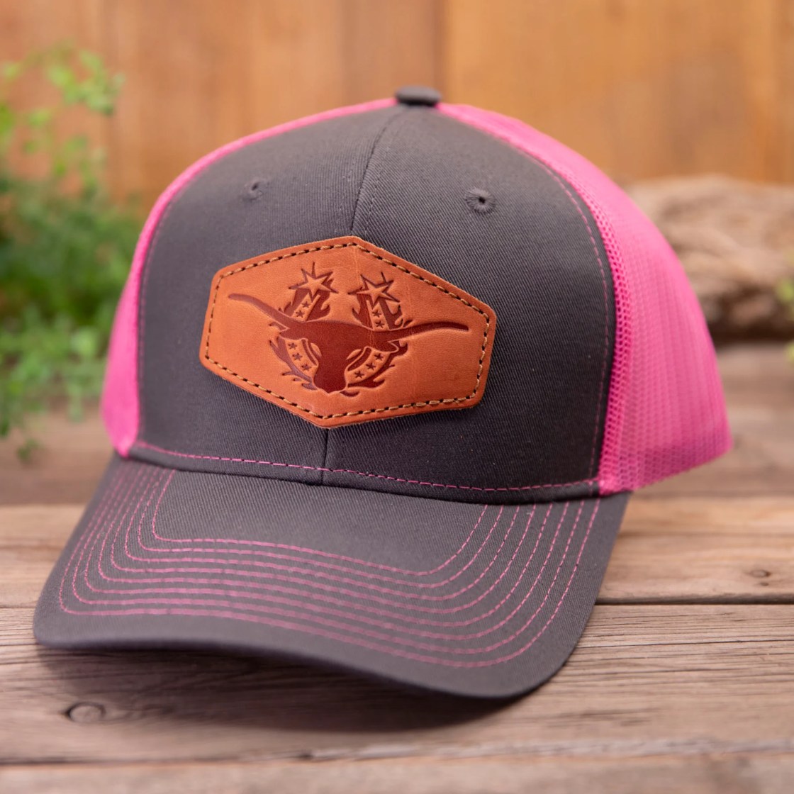 Leather Patch Hats