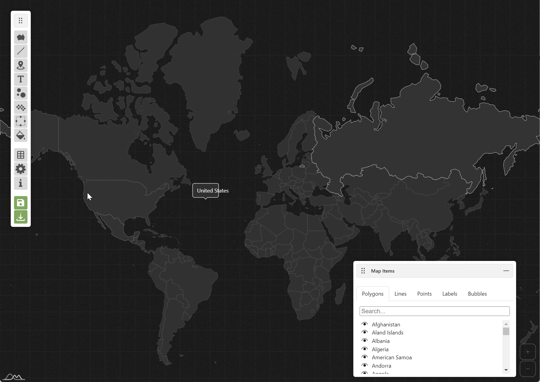 Introducing Online Map Editor AmCharts Chrome Gu5dXuntXa 