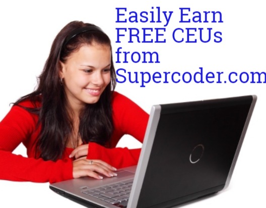 Easily Earn FREE CEUs from Supercoder.com