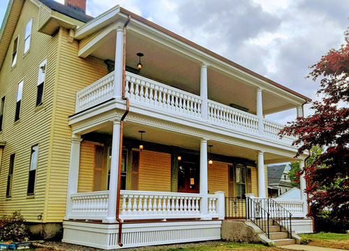 Polyurethane porch railing