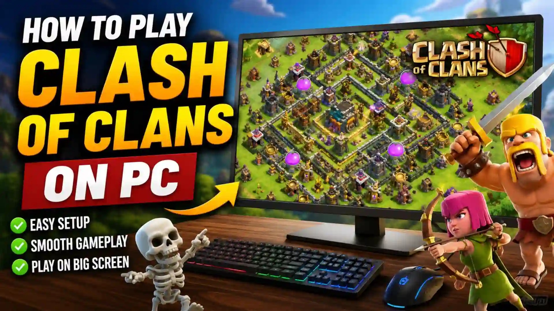 How To Play Clash Of Clans On PC Complete Beginner S Guide How To Play Clash Of Clans On PC Complete Beginners Guide.webp