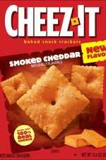 Cheez-It Crackers Smoked Cheddar Baked Snack Crackers 351g - MHD 05/03/2026