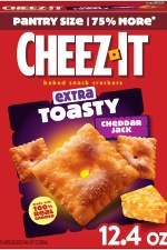 Cheez-It Extra Toasty Cheddar Jack Cheese Crackers, Baked Snack Crackers - 351g - MHD 18/03/2026