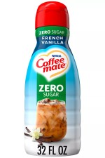 Nestle Coffee Mate Zero Sugar French Vanilla Liquid Coffee Creamer 946ml (32fl.oz) MHD 04/04/2026
