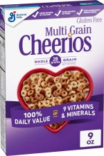 General Mills Multi Grain Cheerios, Heart Healthy Breakfast Cereal, Gluten Free 255g - MHD 22/05/2026
