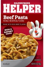 Hamburger Helper Beef Pasta with Rich Beef Flavor Box 167g - MHD 06/07/2026