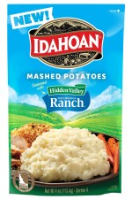 Idahoan Mashed Potatoes seasoned with Hidden Valley Original Ranch 113.4g - MHD 31/06/2026