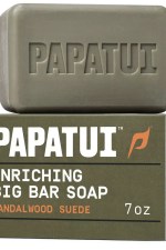 Papatui Enriching Men's Bar Soap Sandalwood Suede 198g