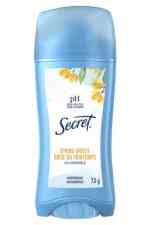 Secret Invisible Solid Antiperspirant Deodorant, Spring Breeze 73g Stick MHD 04/2027