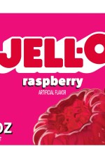 Jell-O Raspberry Gelatin Dessert Mix 85g - MHD 09/07/2026