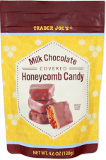 Trader Joe's Milk Cocolate Honeycomb Candy 130g - MHD 15/11/2026