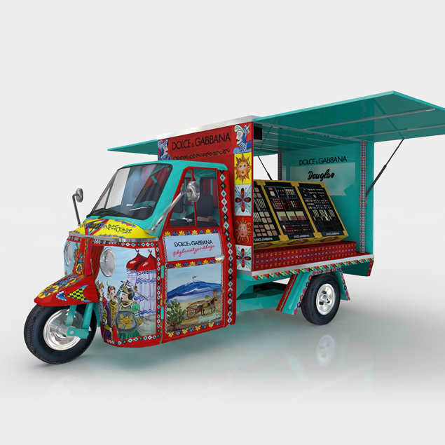 Ape Car Con Il Trucco By Dolce Gabbana Amica