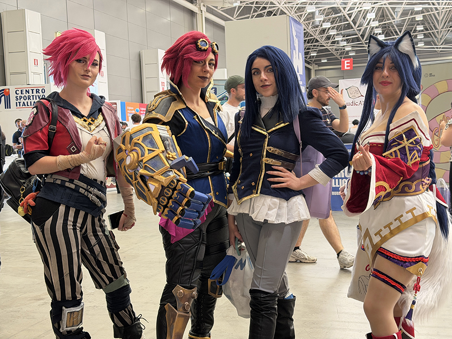 Cosplayer al Play